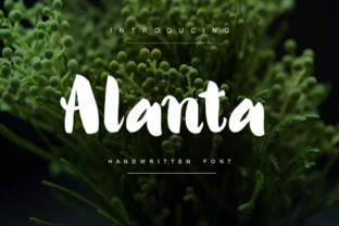 Alanta: A Handwritten Font for Makers