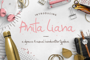 Anita Liana: A Versatile Handwritten Typeface for Web