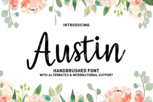 Austin Script Font for Modern Web Design