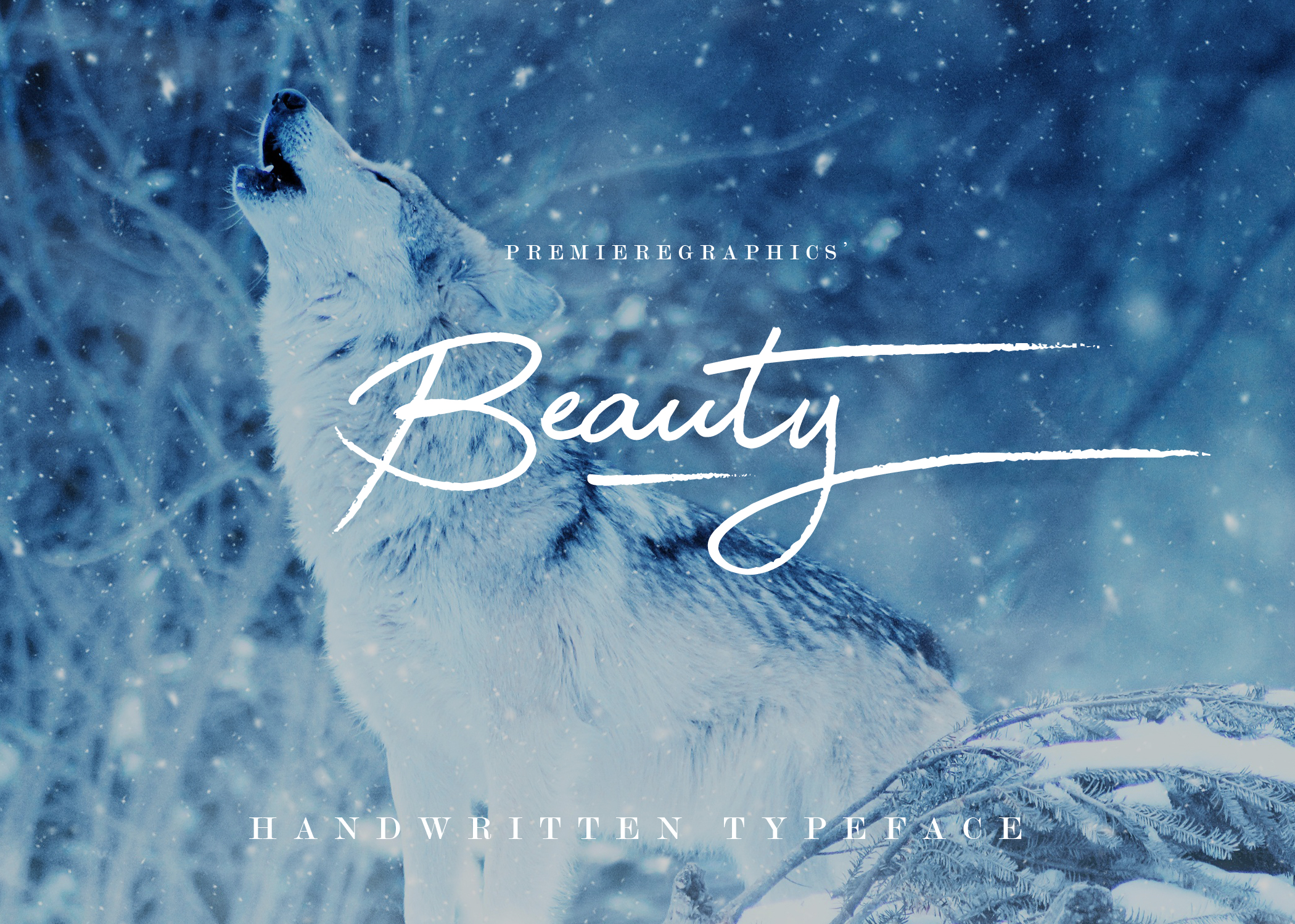 Beauty Font: A Handwritten Typeface for Personal Brands