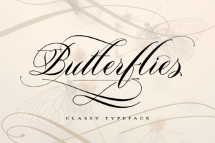 Butterflies Font: Elevate Your Brand Identity