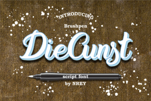 DieCunst: A Custom Script Font for Bold Branding