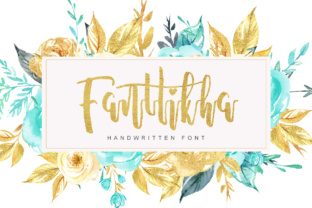 Fanttikha: The Handwritten Font for Crafters