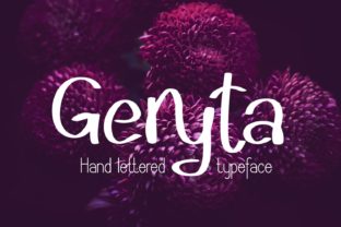 Geryta: A Script Font for Editorial Design