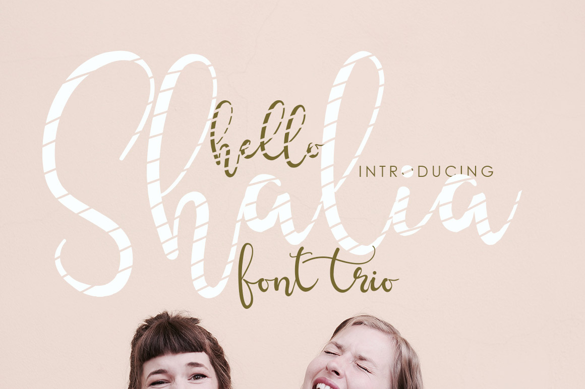 Hello Shalia: A Modern Script Font for Web Design