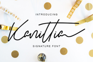 Kanittia: A Modern Script Font for Branding