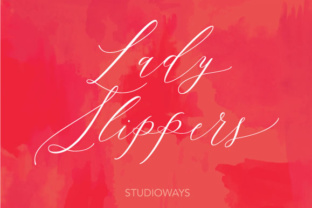 Lady Slippers: A Script Font for Modern Editorial Design