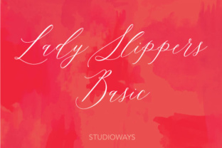 Lady Slippers Basic: A Refined Script Typeface for Editorial Design