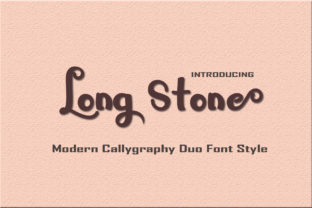 Long Stone Font Review: A Fluid Script for Branding