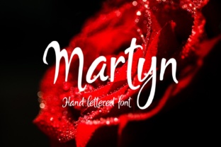 Martyn: A Modern Script Font for Editorial Design