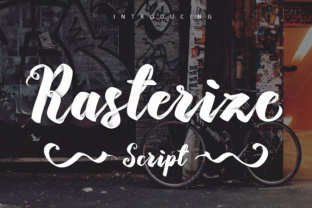 Rasterize: A Bold Typeface for Modern Brand Identity