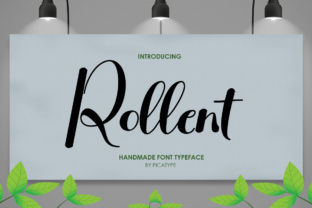Rollent: The Hand-Painted Script Font for Bold Branding