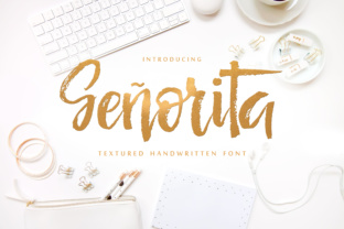 Señorita: A Distinctive Script Font for Editorial Design