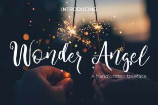 Wonder Angel Typeface for Web Design